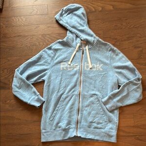 Reebok Light Blue Hoodie